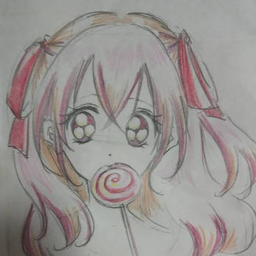 プリキュアの落書き