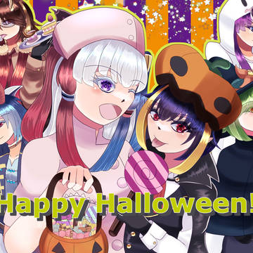 【ポケ擬】ハロウィンでした
