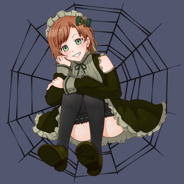 ハロウィンイラスト🎃(遅刻)