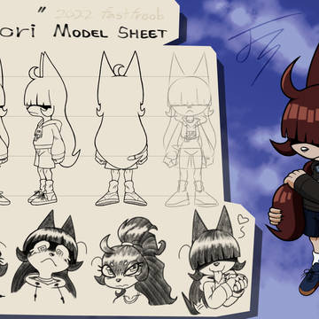 DORI MODEL SHEET