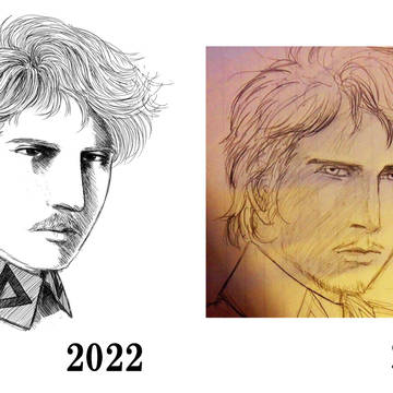 画力比較2015年—2022年