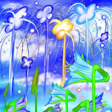 【PFSOZ】方位花【植物】