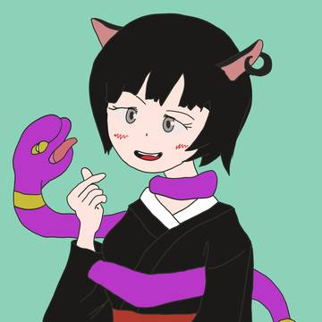 オリキャラとポケモンのアーボさん