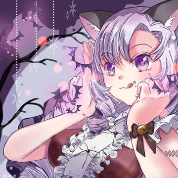 ハロウィン黒猫サロメ嬢