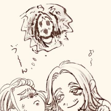 テータちゃんとツェリ様落書きその①