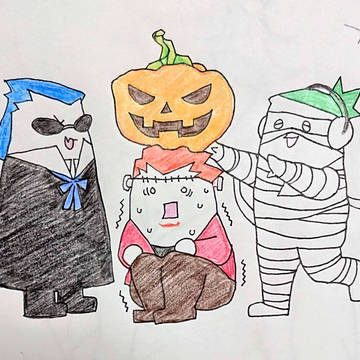 ハロウィンでした。