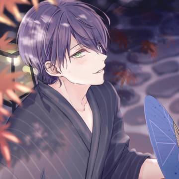 剣持刀也と紅葉と温泉