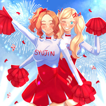 Ann & Haru Cheerleaders