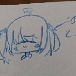 あぃの髪取った()
