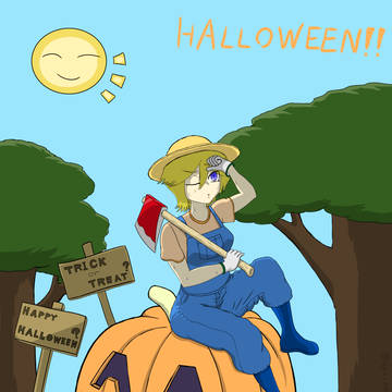 ハロウィン絵