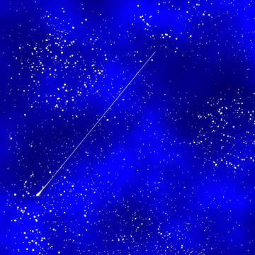 星空を見上げるピクミン