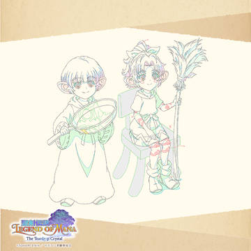 原画 バド＆コロナ