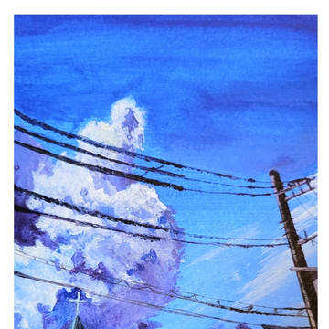 教会と空