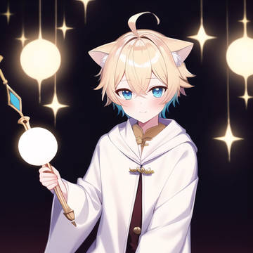 【AI】猫耳魔法少年