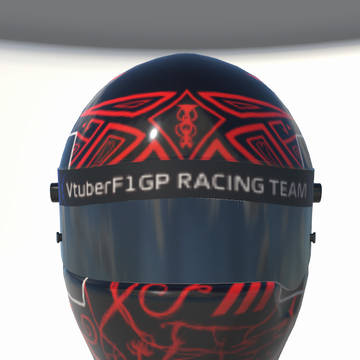 【ヘルメットデザイン】iRacing VF1仕様