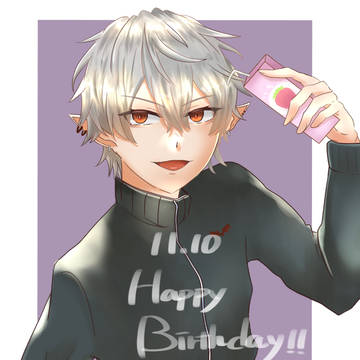 葛葉誕生日イラスト