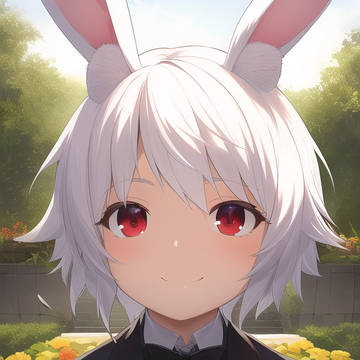 [NovelAI]うさぎショタ