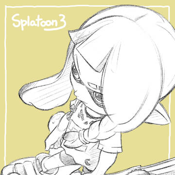『スプラトゥーン３』より、イカ娘