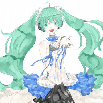 6年前の線画ぬった