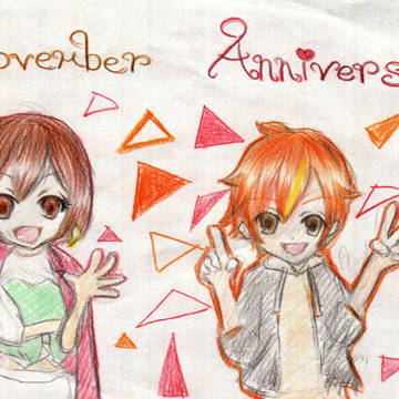 11月誕生日コンビ🎵