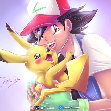 Satochi (Ash) & Pikachu