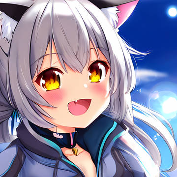 catgirl in summer