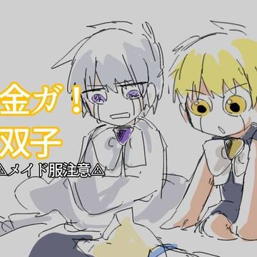 金ガ!双子⚠メイド服注意⚠