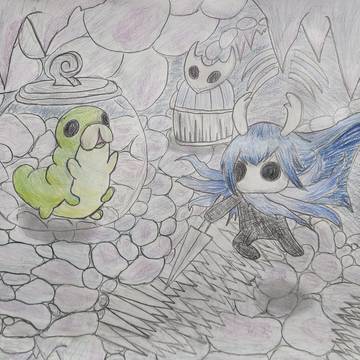 忘れられた交差路とホロウナイト沙紅さん