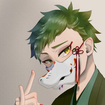 狐面のトレイ先輩