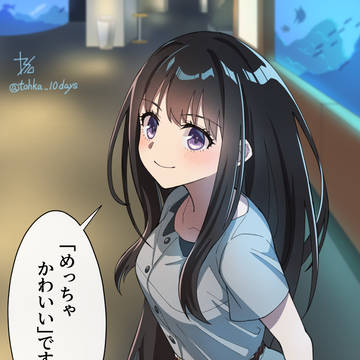 千束を真似るたきな 4話より