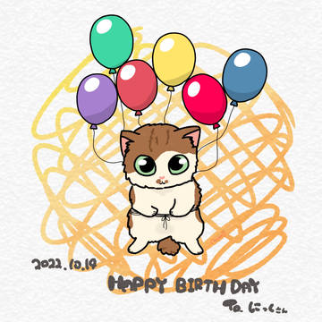 Happybirthdayにっくさん2022.10.14
