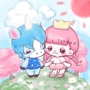 ジュリーとマイキャラ☆☽