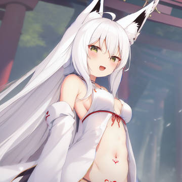 狐巫女 白上フブキ