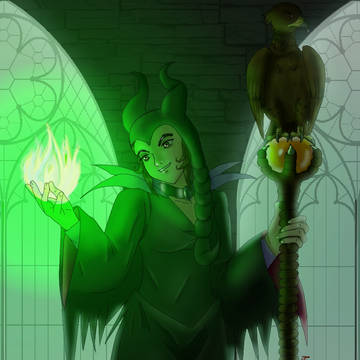 Candy Maleficent and Talvian