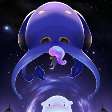 Ina travelling in the Void