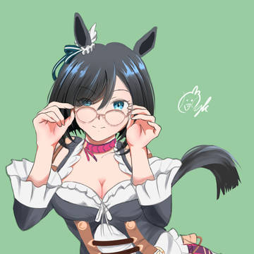 エイシンフラッシュ×眼鏡
