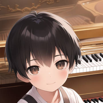 [NovelAI]ピアノショタ