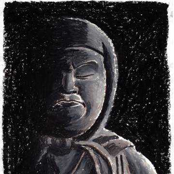 伝教大師座像