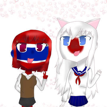 日本ちゃんとタイちゃん