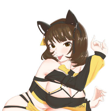 Danger Cyber Cat Cosplay