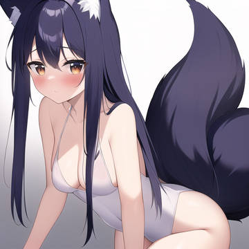泳装狐娘ヾ(✿ﾟ▽ﾟ)ノ