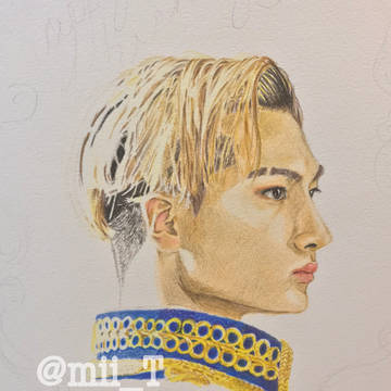 ENHYPEN  JAY  色鉛筆画