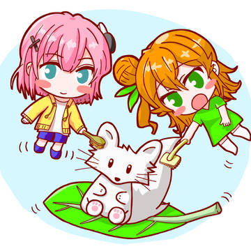 リコくん桃ミカン