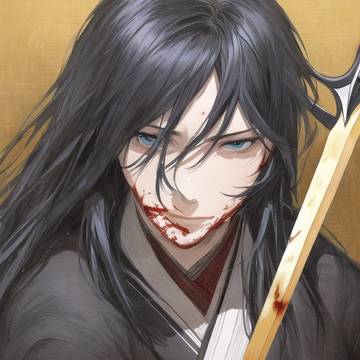 [AI/Traditional Sword man]