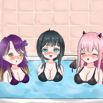 3 cute girls