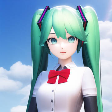 3D調初音ミクの比較2