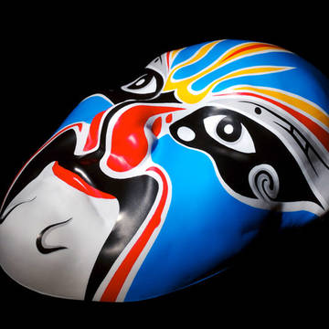 Chinese Opera Mask 中国戏曲面谱 面具纸模