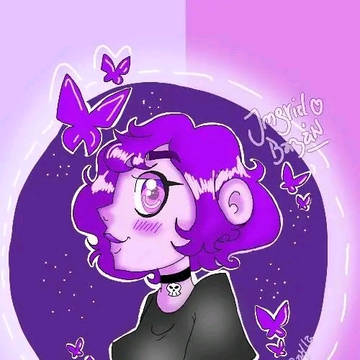 Violeta as violet and purple 💜