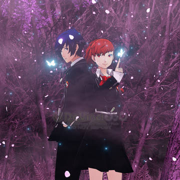 P3主人公たちとアガスティアの木