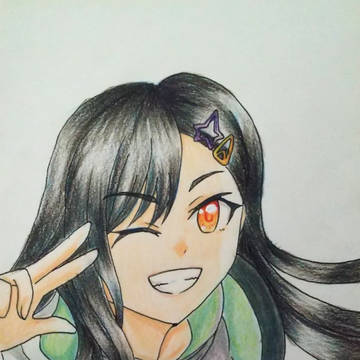 あんちゃん初描き